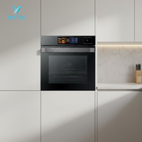 Horno Eléctrico de Gran Capacidad de 66L con Control Digital, Horno de Vapor Integrado Dos en Uno y Máquina para Hornear al Vapor