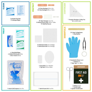 ORI-POWER Trousse de premiers secours portable en plastique vide, personnalisable avec logo, très vendue, pour le lieu de travail et la maison - Product Image 2