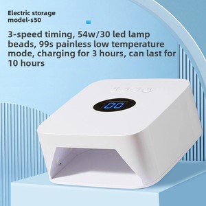 Rechargeable Cordless Nail Dryer Quick-Dry Auto <b>Sensor</b> UV LED Lamp Gel Polish Manicure Salon Drying Curing <b>Light</b> Wireless Tool - Product Image 5