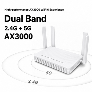 Second Hand Dual Band WiFi6 AX3000 XPON ONU <b>Router</b> 4GE D747 Support OMCI TR069 For FTTR FTTX Fiber Network - Product Image 5