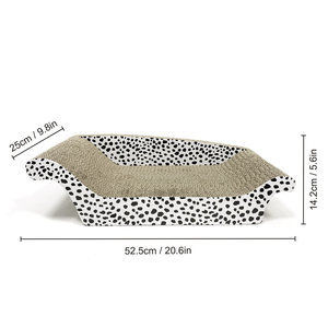 New Design <b>Sofa</b> Shape Cardboard <b>Cat</b> Scratchers Big <b>Cat</b> Scratching Board Pad Toy - Product Image 2
