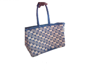 Sac fourre-tout tissé Liset à fleurs pour femme, sac à bandoulière décontracté, sac à main tissé grande capacité pour la plage et les voyages - Product Image 1