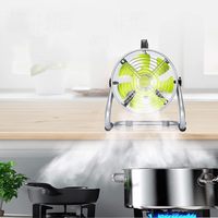 Ventilador extractor portátil de 6, 8, 10 y 12 pulgadas, ventilador de escape de baño de Metal, ventilador de ventilación de campana de cocina portátil ajustable en ángulo
