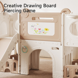 <span class=keywords><strong>Casa</strong></span> de Juegos Infantil de Plástico PE No Tóxico para el Hogar, Parque Público, Área de Juegos Interior para Bebés, Material para el Hogar y Jardín de Infancia, Set de Toboganes - Product Image 6