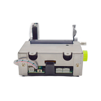 Impresora térmica de recibos de quiosco de autoservicio de 58mm USB + RS232/TTL cortador automático dispositivo integrado rollos térmicos para Ticket de código de barras