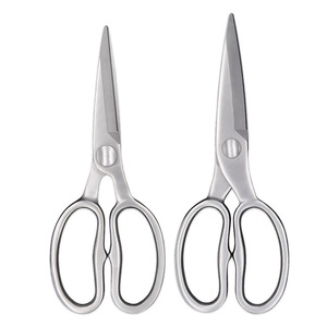 Stainless Steel Kitchen Scissors Straight Head 0026 Home Use Bulk Cut Chicken Bone Fish - Product Image 3