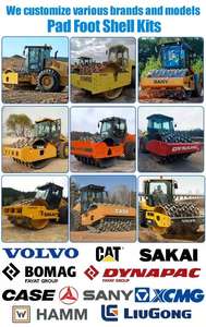 Lngersoll-Rand แข็งลูกกลิ้งฮอร์นแกะกับบล็อกนูนพื้นผิวถนนบดทำในประเทศจีน - Product Image 4