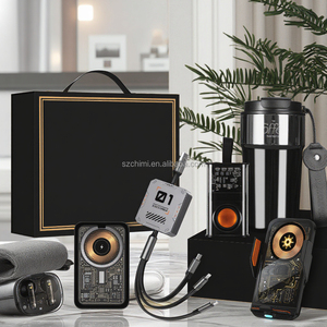 Artículos populares de negocios ahora soporte de teléfono de carga inalámbrica para coche + Cable USB + Banco de energía regalo del cliente regalos de boda para invitados - Product Image 3