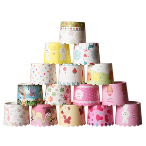 Fabricants Vente en gros Gobelets en papier jetables pour gâteau de mariage avec revêtement UV pour dessin animé couleur personnalisée - Product Image 6