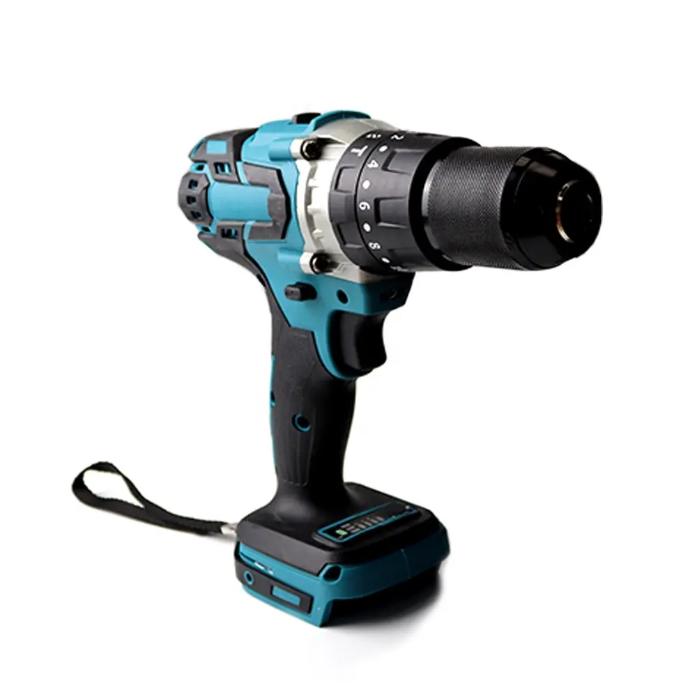 Low Moq Electric Tools High Quality Li-ion Drill Battery Woodworking Hand Portable Power Drill