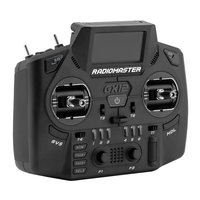 Contrôleur radio EXpressLRS Gemini XROSSBAND avec antenne double bande et cardan numérique 3D CNC 1000 Hz GX12