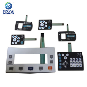 Deson OEM 4*4/4*5 phím Overlay PC Pet PVC màng chuyển đổi bàn phím ma trận bàn phím thông minh xe bên ngoài bàn phím phim với chất kết dính - Product Image 4