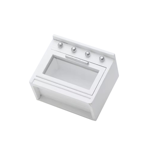 Accesorios de casa de muñecas de madera muebles en <span class=keywords><strong>miniatura</strong></span> 1:12 Mini estufa de Gas horno <span class=keywords><strong>microondas</strong></span> muñeca cocina modelo Juguetes - Product Image 2