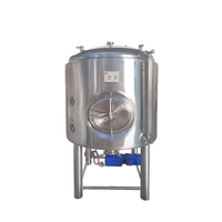 Tanque Mezclador de Acero Inoxidable 304 de 1000L/2000L/200L Personalizado Tiantai para Almacenamiento de Bebidas, Alcohol, Jugos y Agua con Gas, con Agitador