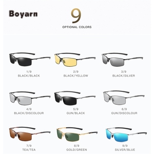 Boyarn-<span class=keywords><strong>gafas</strong></span> de <span class=keywords><strong>sol</strong></span> polarizadas para hombre, lentes de visión nocturna de conducción personalizadas, de alta calidad, 2022 - Product Image 2