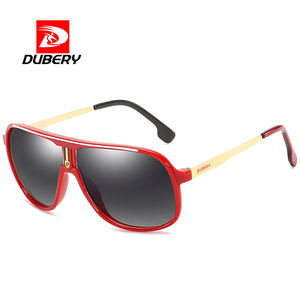 <span class=keywords><strong>Gafas</strong></span> <span class=keywords><strong>de</strong></span> <span class=keywords><strong>Sol</strong></span> Dubery Blinds con Logotipo Metálico Personalizado 2026, Decorativas, <span class=keywords><strong>de</strong></span> Doble Puente, <span class=keywords><strong>de</strong></span> Acetato para Hombre, Disponibles en Azul Transparente y Monturas Rojas - Product Image 2