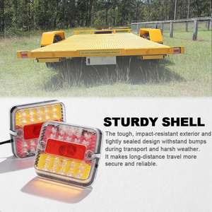 Feux arrière combinés pour camion KS LED, feux arrière, <span class=keywords><strong>kit</strong></span> de feux de <span class=keywords><strong>remorque</strong></span>, <span class=keywords><strong>kit</strong></span> de feux LED pour remorques - Product Image 1