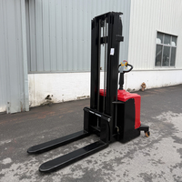 Gerbeur électrique 1 tonne à fonctionnement silencieux, pneus amortis, certifié CE, pour le stockage dans les lieux de mariage