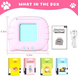 Máquina de Aprendizaje con Tarjetas Educativas para Niños, con Batería de Litio, Material de Papel, para Niños de 2 a 7 Años - Product Image 3