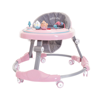 Deambulatore Pieghevole 2 in 1 Multifunzionale per Bambini con Ruote, Previene le Gambe Arcuate, Permette di Sedersi e Imparare <span class=keywords><strong>a</strong></span> Camminare - Product Image 5