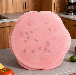6 Tapas Elásticas de Silicona Reutilizables para Almacenamiento de Alimentos, Aptas para Microondas, Transparentes, Selladas, para Mantener la Comida Fresca en la Cocina - Product Image 6