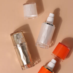 Nueva botella de bomba de suero vacía personalizada de alta calidad de 30ml y 50ml, botella de protección solar de loción de plástico - Product Image 5