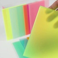 Plaques lumineuses extérieures en acrylique coulé Jumei 2050*3050mm, couleurs imprimées UV, recouvertes de papier PE, épaisseur 1-3mm, Jiangxi, pour découpe