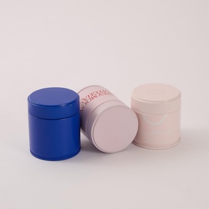 Hộp đựng trà thiếc cao cấp, tùy chỉnh, chất lượng thực phẩm, 30g, 60*60mm, kín khí, sang trọng, dùng để đóng gói trà rời - Product Image 1