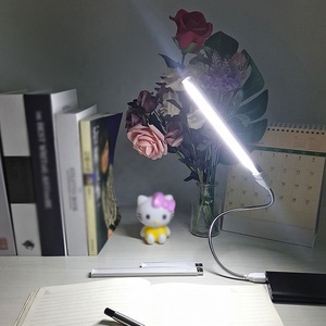 Illuminazione a Led portatile USB Night Light Room Decor Mini Table Desk Lamp torcia elettrica per Power Bank Laptop Camping Reading Lighting - Product Image 6