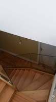 Entretoise de fixation en acier inoxydable 316 304 pour système de balustrade de balcon et d'escalier en verre sans cadre