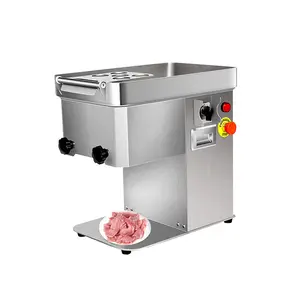 Automatic fresh beef pork chicken breast meat slicer 550W meat shredder