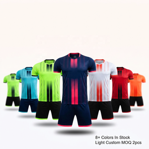 Maillots d'entraînement de football économiques en gros – T-shirts de football légers pour packs d'équipes en vrac - Product Image 1