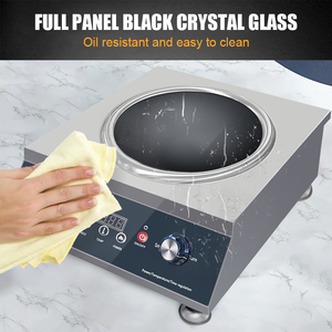 Mô Hình Núm Bếp Cảm Ứng Thương Mại Bếp Điện Chảo Đơn Nấu Ăn Lõm Có Chất Lượng Xuất Khẩu - Product Image 6
