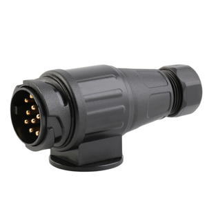 Enchufe de Remolque de Amplia Compatibilidad, <span class=keywords><strong>13</strong></span> Pines, Contactos de Cobre Sólido, Carcasa de Nailon, Accesorios de Reparació<span class=keywords><strong>n</strong></span> para Remolques, Camiones y Coches - Product Image 2