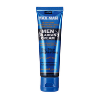 Crème d'amélioration masculine Max Man en gros, marque privée OEM, gel de soutien longue durée pour la circonférence et la longueur, soins corporels pour hommes en vrac