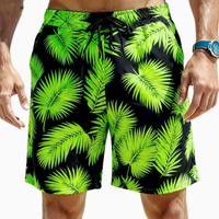 Shorts de plage OEM à séchage rapide pour hommes, été, natation, amples, grandes tailles, unisexes, avec cordon de serrage, légers et respirants