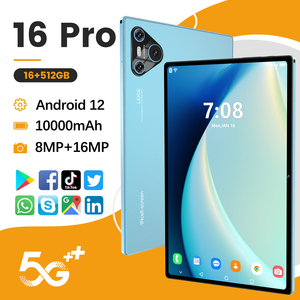 2025 nouveau 16 Pro haute mémoire grand écran Android haute qualité tablette Pc écran tactile Octa Core Wifi tablettes avec google Store - Product Image 3