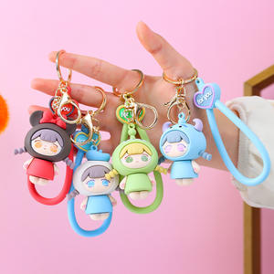 Porte-clés Nini Paradise de style usine, pendentif de sac simple en forme de poupée de dessin animé, cadeau d'anniversaire pour fille - Product Image 1