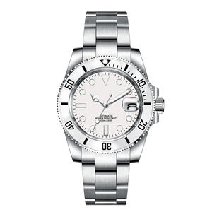 นาฬิกาข้อมือผู้ชายแบบอัตโนมัติ สแตนเลสสตีล คุณภาพสวิส รับทำโลโก้ตามสั่ง พร้อมพรายน้ำ กันน้ำ - Product Image 4