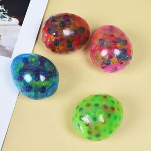 Huevos de Pascua de simulación con cuentas de colores, juguete antiestrés para niños y niñas, bolas blandas para apretar, ¡los más vendidos! - Product Image 3