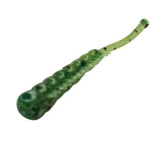 Newbility fishing lure 38mm mini vermi di plastica testa tonda groviglio code esche morbide - Product Image 4