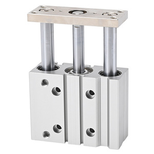 กระบอกลมอลูมิเนียมแบบสามแกนสามแกนโยก Airtac รุ่น TCL12 16 20 25 32 40 50 63 75X100 S - Product Image 1