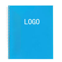 Carnet à spirale sur mesure, papier 70 g/m², couverture plastifiée, fabrication en usine, carnet à spirale A4 A5, couverture plastifiée, vente en gros