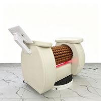 Grand rouleau de massage lymphatique pour le corps, machine de fitness pour amincir les jambes et le corps, chaise de massage