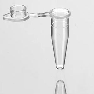 Kimyasal laboratuvar malzemeleri plastik 0.5ml İnce duvarlı tek <span class=keywords><strong>Pcr</strong></span> tüpü düz kapaklı - Product Image 2