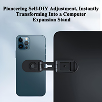 Support magnétique pliable pour voiture en alliage de zinc avec logo personnalisé, aimant N52, base rotative avec adhésif VHB, support de téléphone pour tableau de bord
