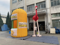 Kiosque gonflable commercial de stand de citronnelle Offre Spéciale