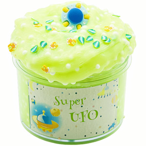 Slime bleu en forme de gâteau, non collant, super doux, jouet de boue, cadeaux d'anniversaire pour enfants de 4 à 12 ans, slime beurre DIY, cadeau de fête pour filles et garçons - Product Image 5