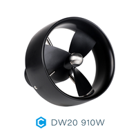 Propulseur Électrique Sous-Marin DW20 48V 20KG de Poussée, Moteur Brushless 1000W pour Pompe à Jet et Scooter des Mers
