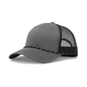 Gorra de camionero personalizada para hombres y mujeres, gorra de béisbol Snapback de malla transpirable ajustable con cuerda decorativa para deportes al aire libre - Product Image 6